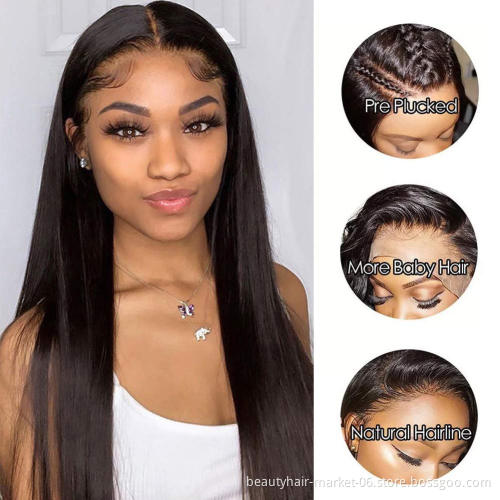 Cheap Factory Price hd Lace Body Wave Frontal Preplucked Lace Front Wig Brazilian Cuticle Aligned Remy Human Hair Wigs wholesale